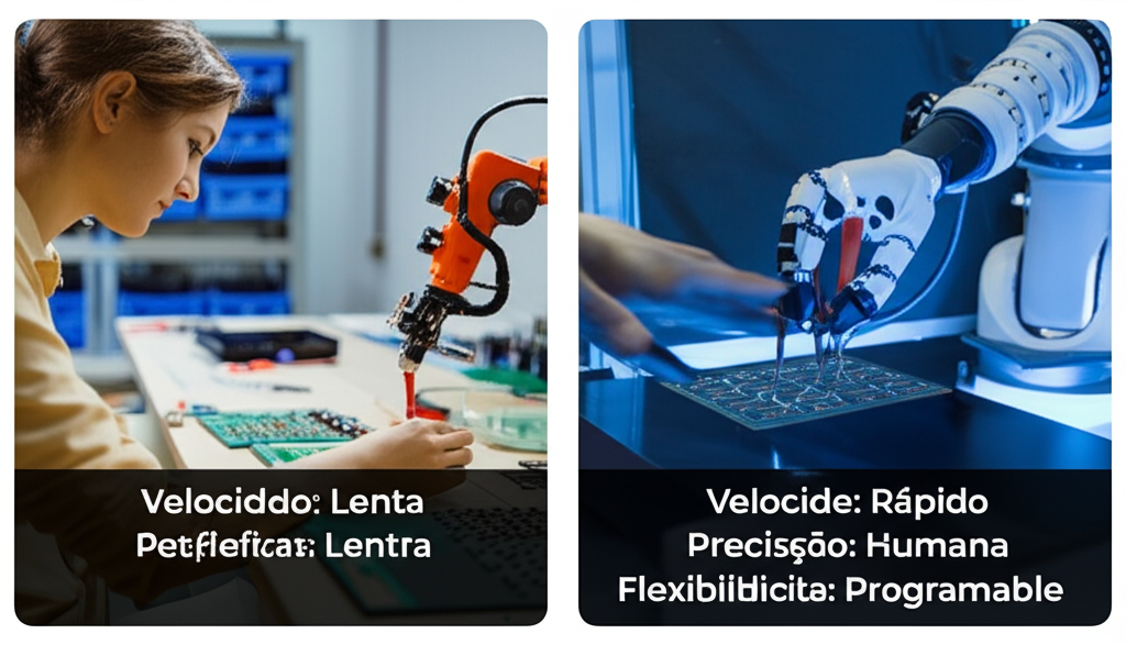 Robótica e Inteligência Artificial conceito